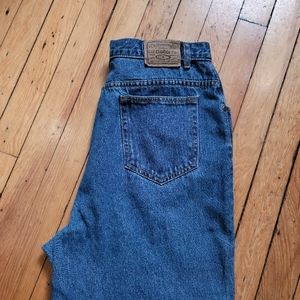 Liz Claiborne Women's High-Rise Dark Blue Jeans